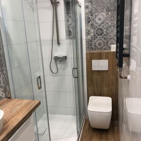 Framed 1000wx1000w Shower Box Square Double Sliding Door With Tray liner - Image 5