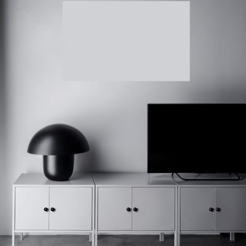 Knobs Door handle Set of TWO Matte Black Solid Brass - Image 3