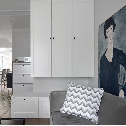 Knobs Door handle Set of TWO Matte Black Solid Brass - Image 4