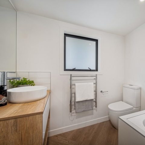 Stilo Pin Lever Tall Basin Mixer - Polished Chrome - Image 3