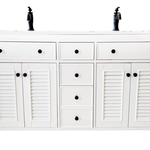 picture of a white vanity