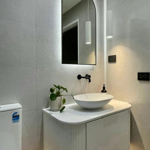 Haven 1200mm Wall-Hung Vanity - Matte White - Image 5