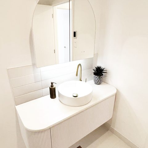 Haven 1200mm Wall-Hung Vanity - Matte White - Image 2