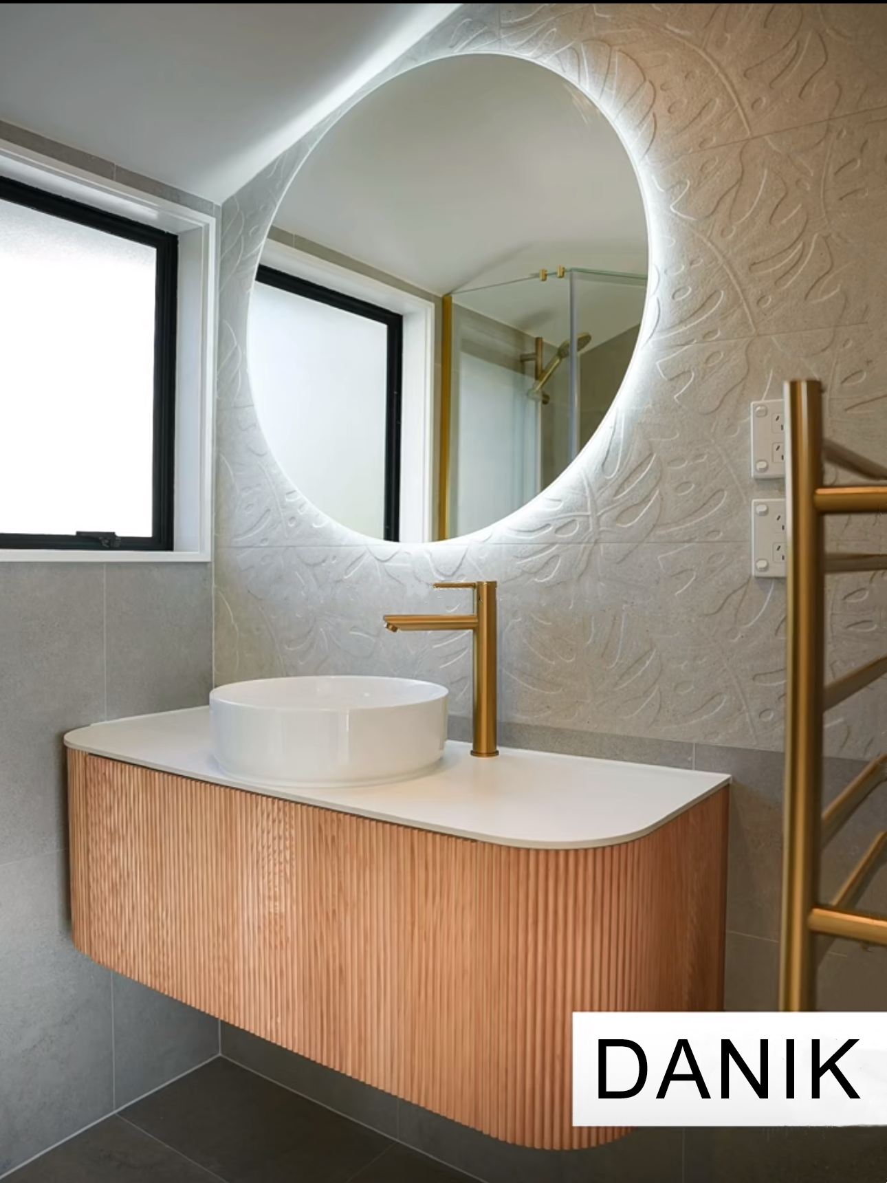 Buy Solid Wood Wall-hung Vanity 750 in NZ - | Danik Bathroom
