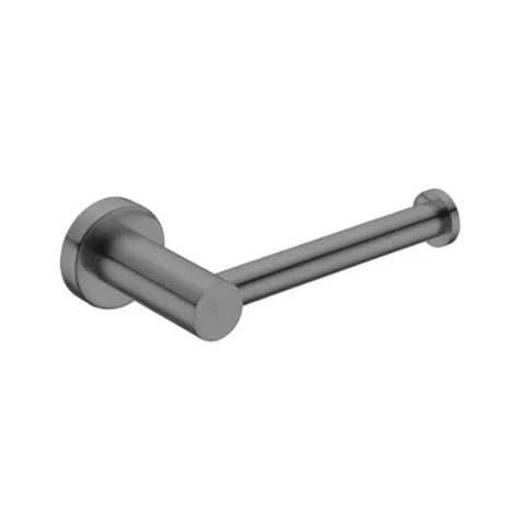 Round Toilet Roll Holder - Gun Metal - Image 1