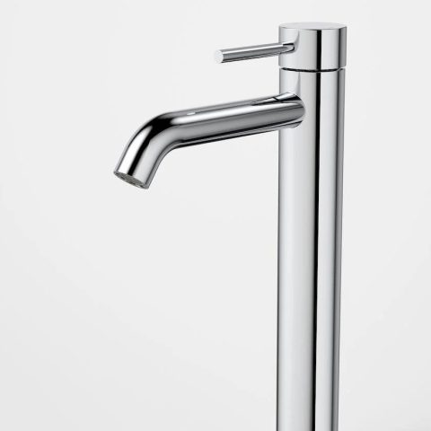 Rondo Pin Lever Tall Basin Mixer - Polished Chrome - Image 3