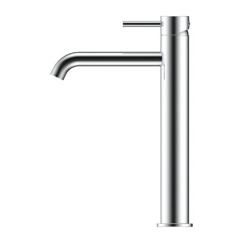 Rondo Pin Lever Tall Basin Mixer - Polished Chrome - Image 1