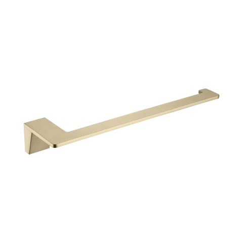 Linea Hand Towel Rail (220mm) - Brushed Gold - Image 1