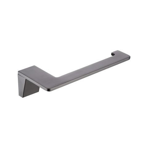 Square Toilet Roll Holder - Gun Metal - Image 1