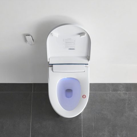Strato Smart Toilet - One-Piece - Auto Lid & Bidet - Image 3