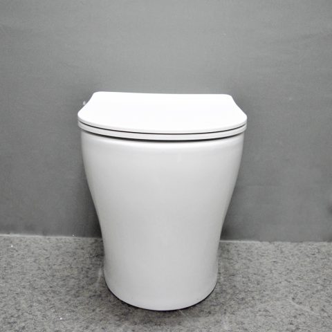 Nexa Floor Mounted Inwall Toilet Suite - Rimless - Vortex Flush - P/S Trap - Image 3