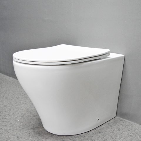 Nexa Floor Mounted Inwall Toilet Suite - Rimless - Vortex Flush - P/S Trap - Image 1
