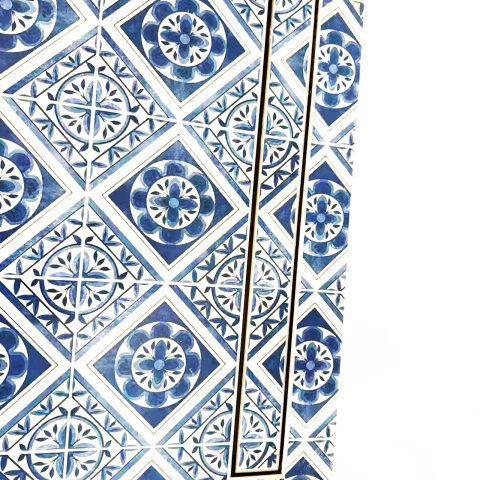 Vectra Tile Insert Linear Shower Drain - Brushed Gold - Image 2