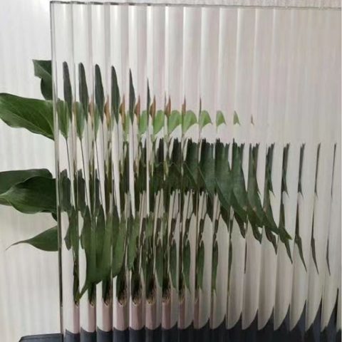 Fluted | Reeded Fixed Glass Panel - 5 Finishes - Image 5