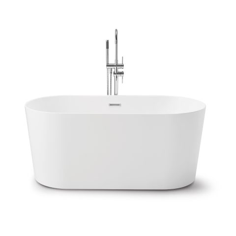 Metro Freestanding Bathtub - Gloss White (1500mm / 1700mm) - Image 1