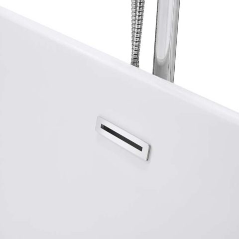 Metro Freestanding Bathtub - Gloss White (1500mm / 1700mm) - Image 5