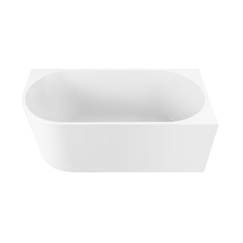 Vantage 1500mm Corner Bathtub - Gloss White (Left / Right Hand) - Image 2