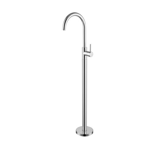 The Velo Minimalist Freestanding Bath Mixer - 5 Finishes - Image 1