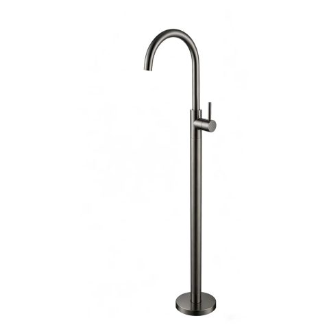 The Velo Minimalist Freestanding Bath Mixer - 5 Finishes - Image 5