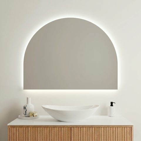 The Lumina 1150 Arch LED Mirror - Image 1