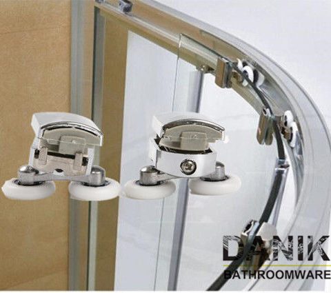 Bathroom Shower Sliding Door Rollers - Top or Bottom - Image 3