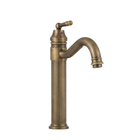 Vintage Basin Mixer – Antique Brushed Bronze - Image 1