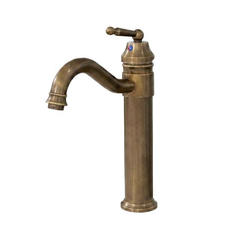 Vintage Basin Mixer – Antique Brushed Bronze - Image 3