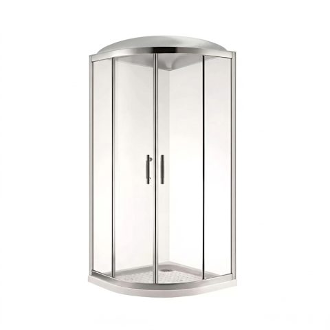 Steam Stopper 1000X1000mm Acrylic Curved Shower Dome - Image 2