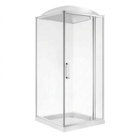 Steam Stopper 1000X1000mm Acrylic Square Shower Dome - Image 2
